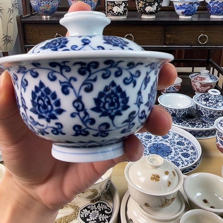 景德镇陶瓷手绘茶具