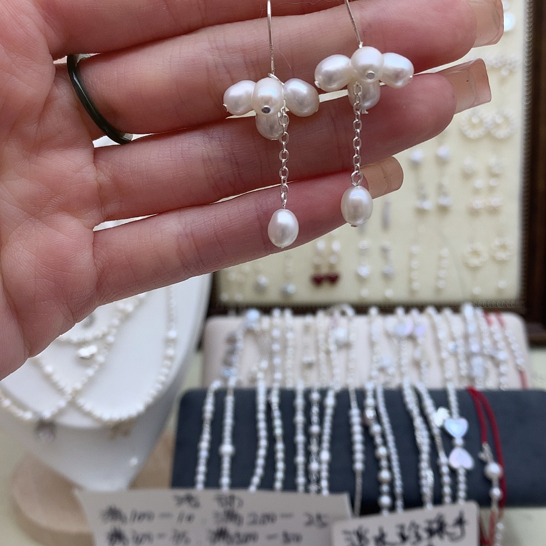 耳饰淡水珍珠未镶嵌