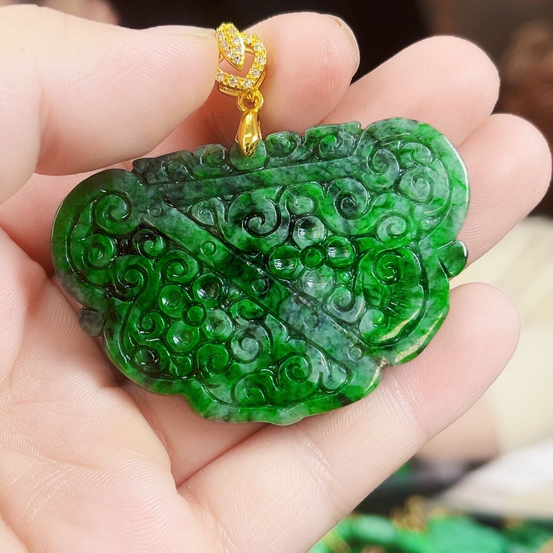 翡翠颈饰未镶嵌多样性发货