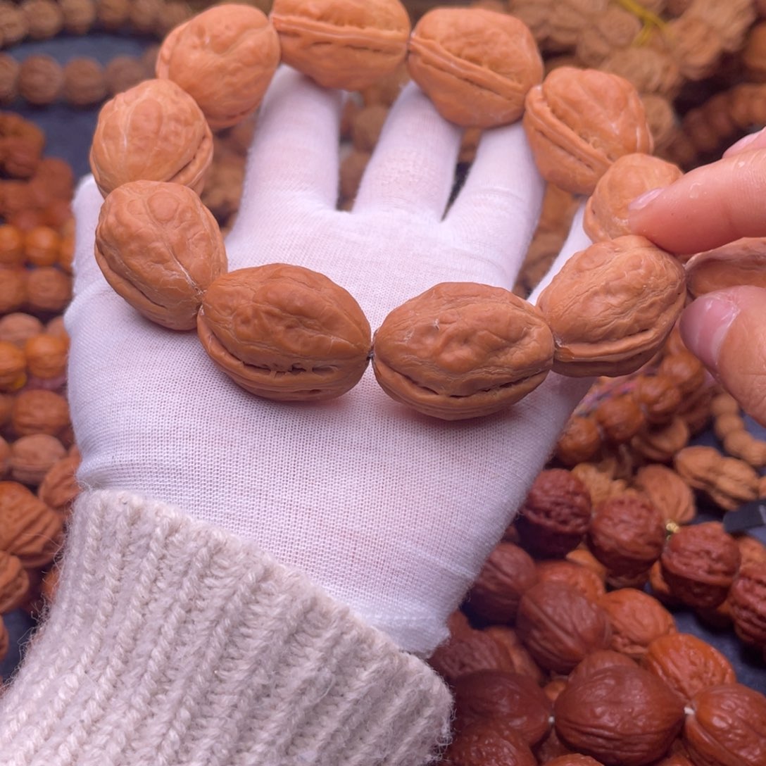 半***雅手串文玩核桃秋子