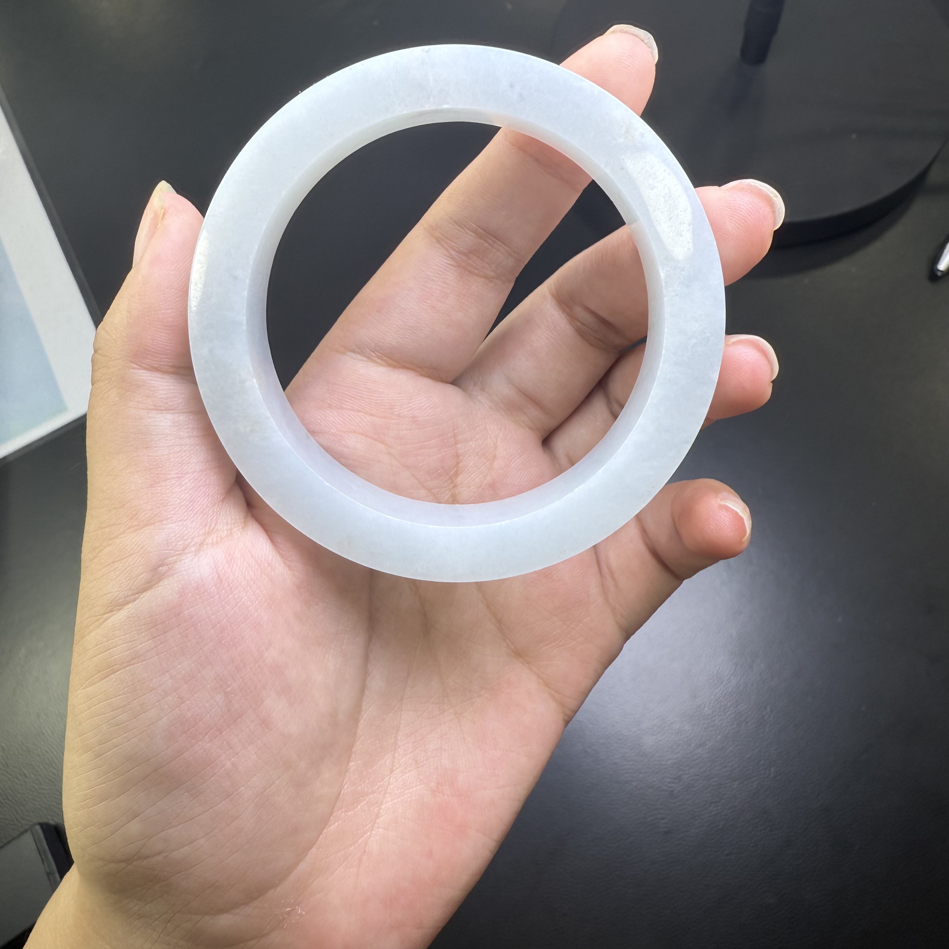 天然翡翠A货定制手镯