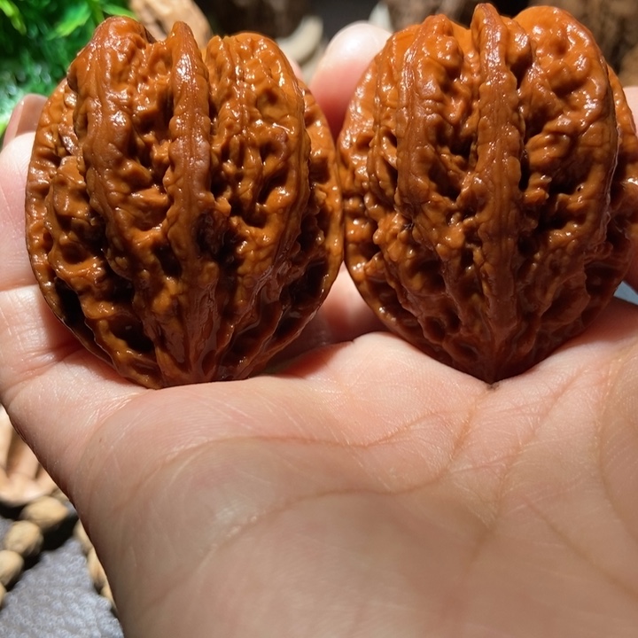 把件文玩核桃东北楸子小雪269