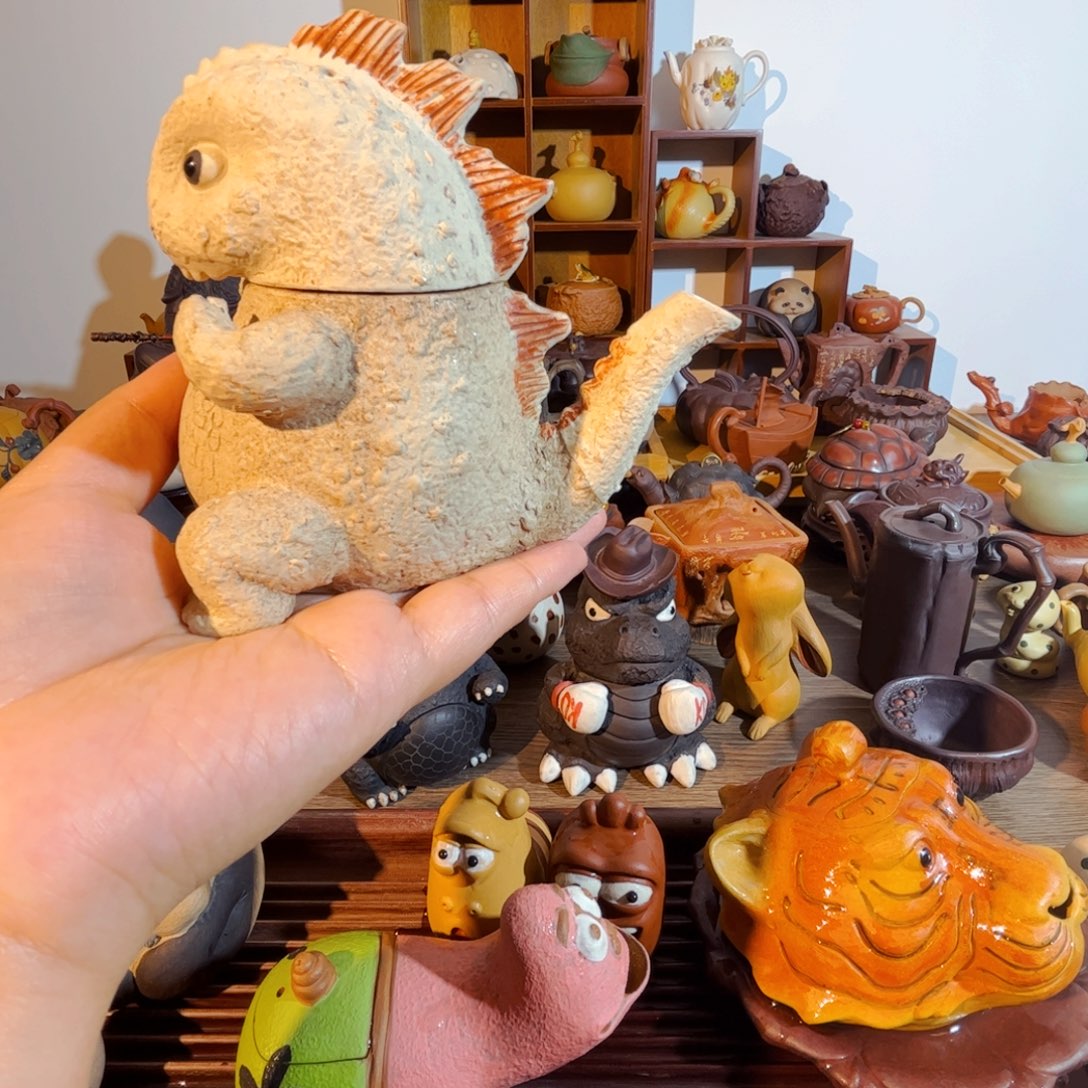 紫砂茶壶_*Q纯手工制作过程非常不错