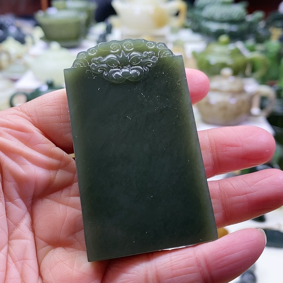 和田玉挂件未镶嵌