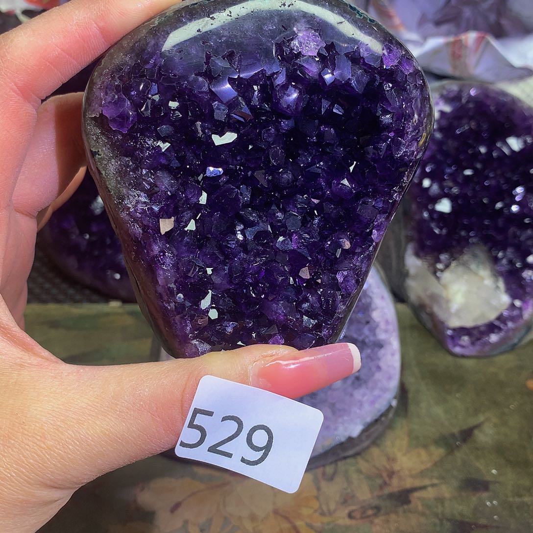 紫晶大型摆件（非配饰）未镶嵌