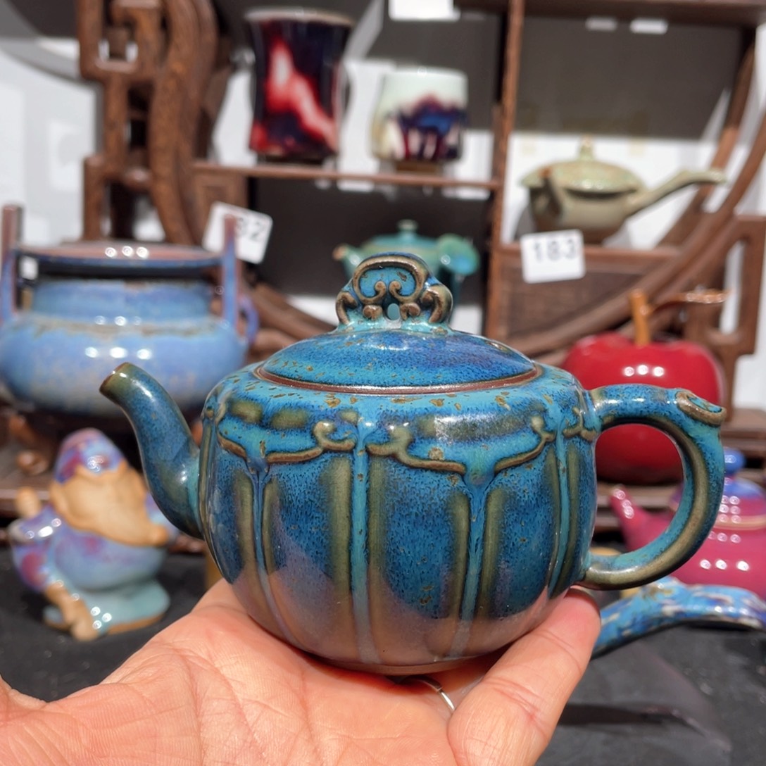 中国神后钧瓷茶器