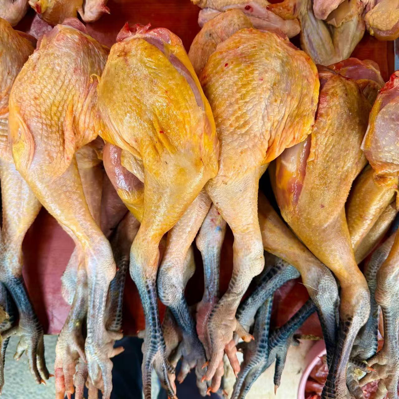 A天天6个黑爪鸡腿送6个全翅到手12个共净重5斤顺丰 包冰率不含冰