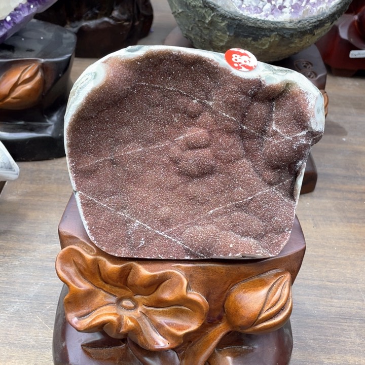水晶摆件未镶嵌捡漏