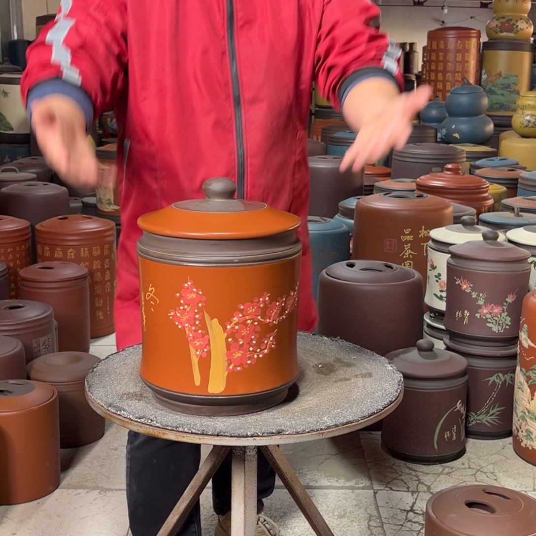 紫砂茶叶罐茶叶罐