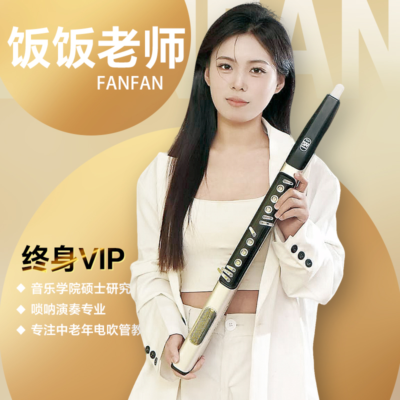 【终身VIP内部课】饭饭电吹管教学内部课+内部教材资料