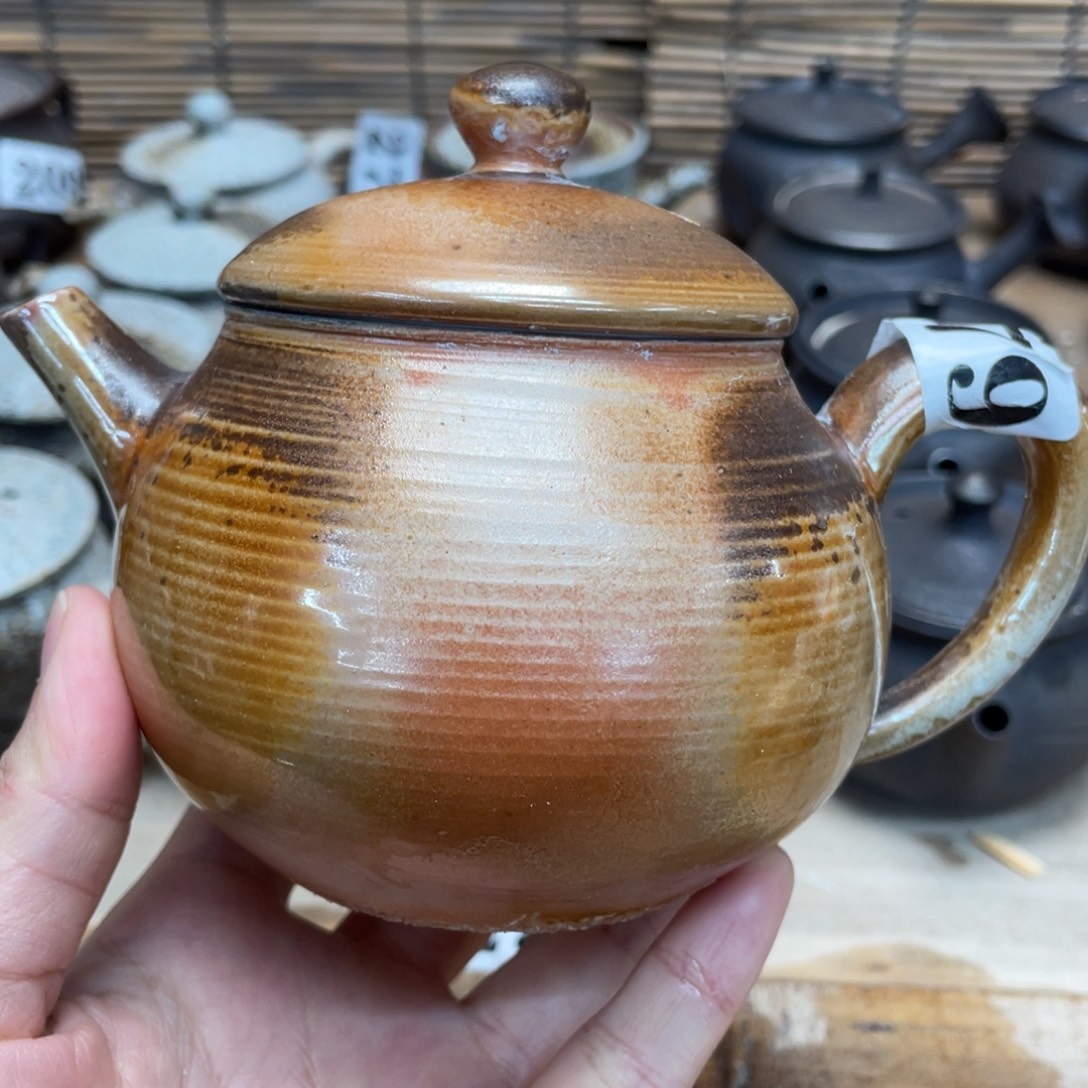 纯手工柴烧茶壶茶具