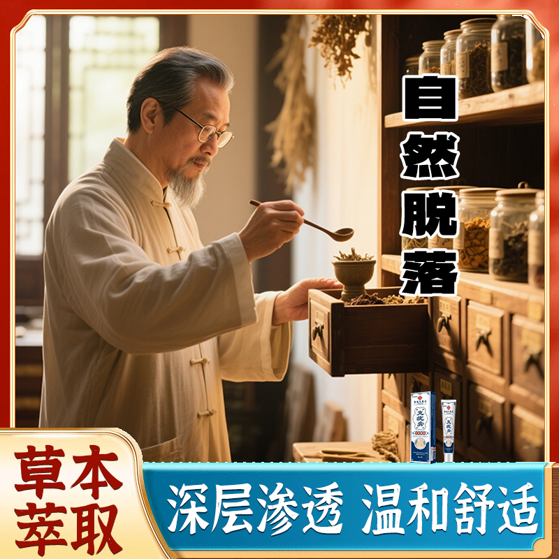 ZC-海采-拍一发二植物萃取抑菌乳膏草本温和皮肤乳膏自然脱落外用