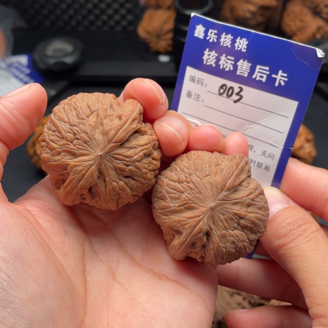 把件文玩核桃毕业精品铁锤妹妹43全品