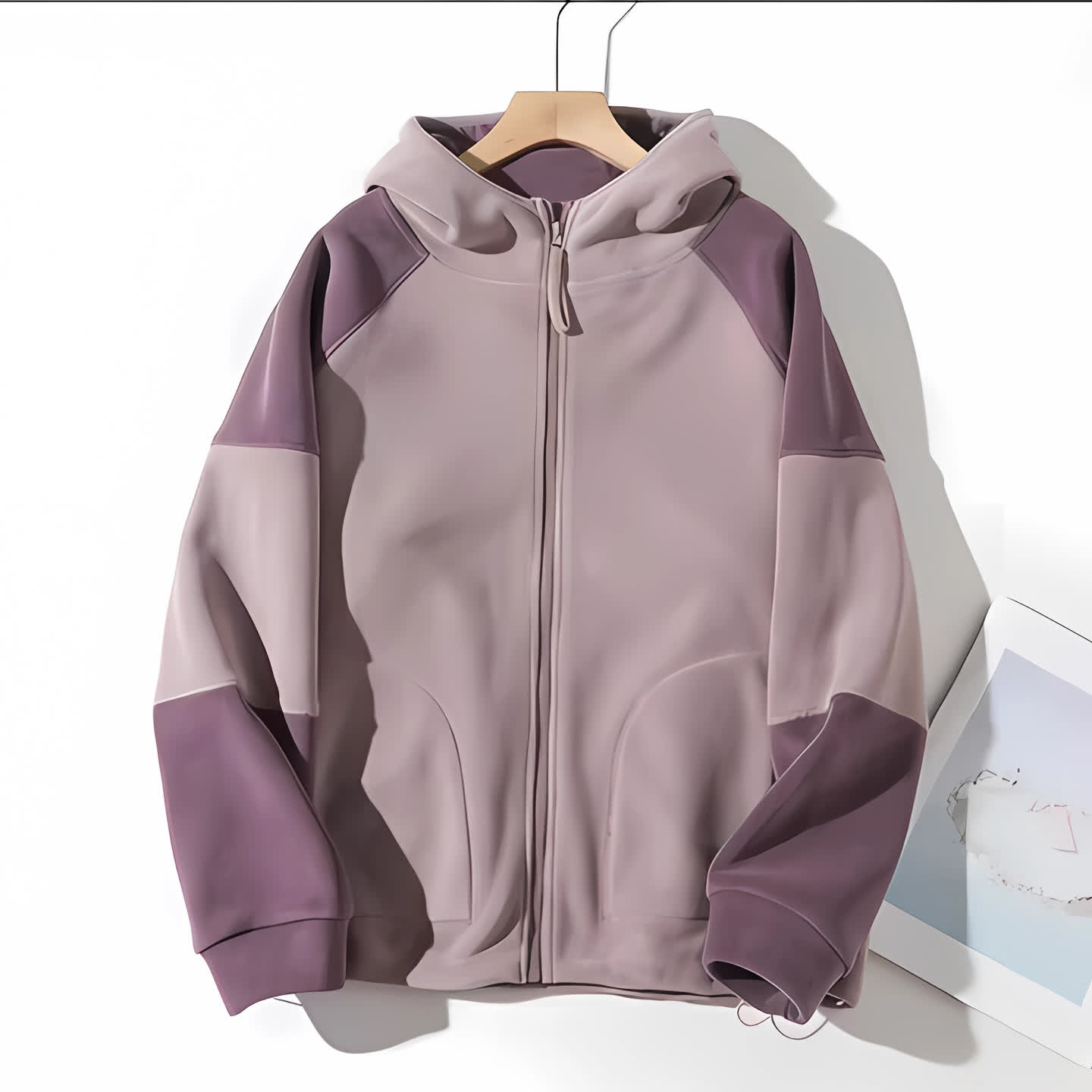 19238新款加厚休闲卫衣外套百搭显瘦