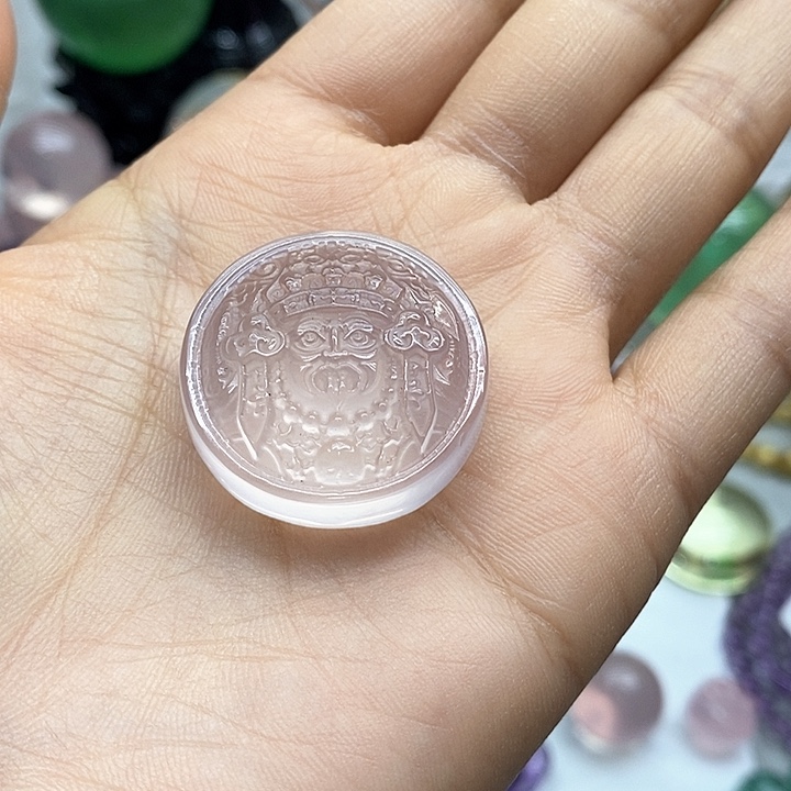 水晶摆件未镶嵌吊坠