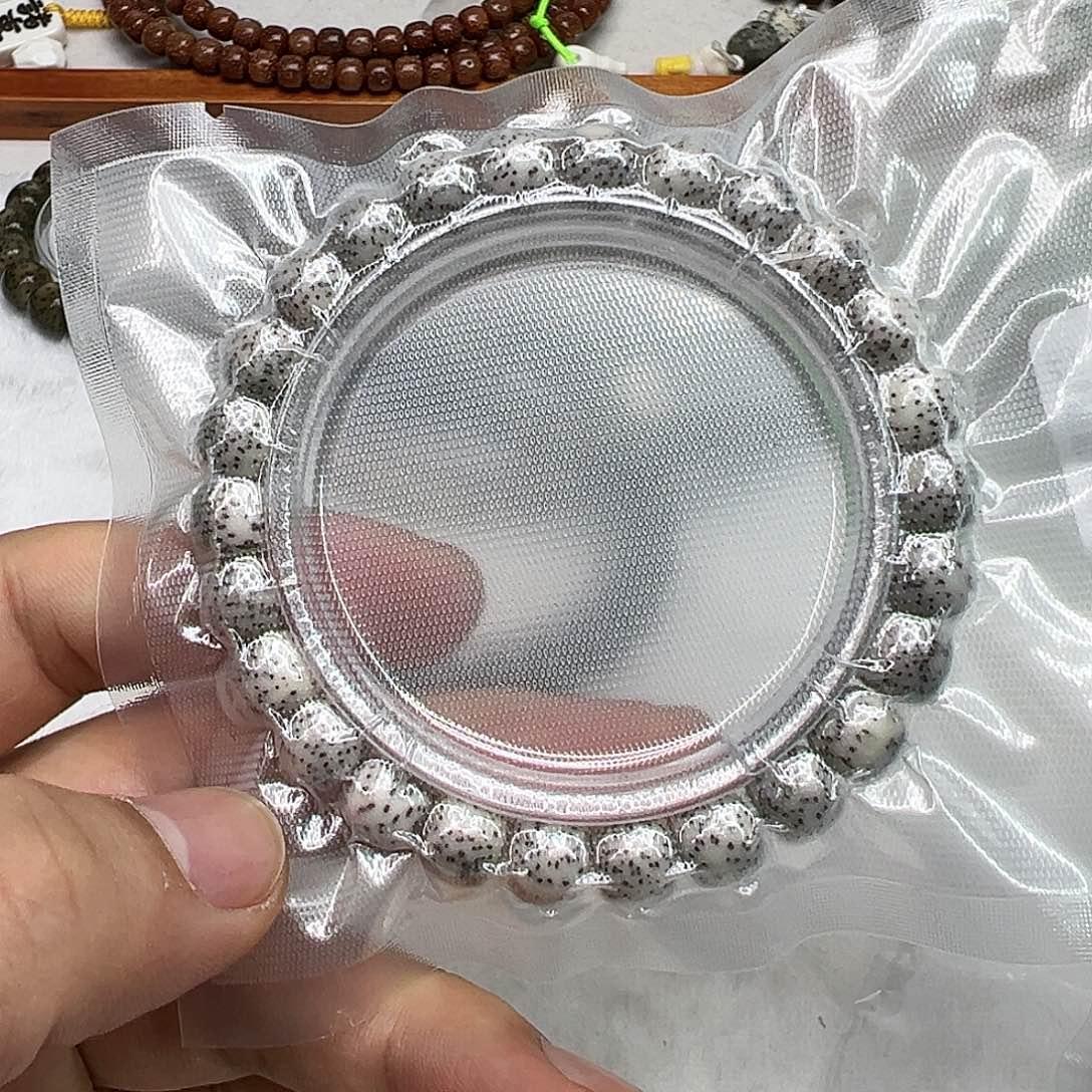 星月菩提手串4入门糯冰石玉星月菩提单圈98