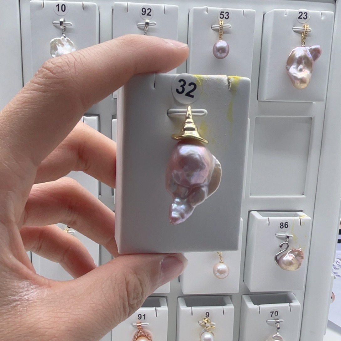 淡水珍珠颈饰合金