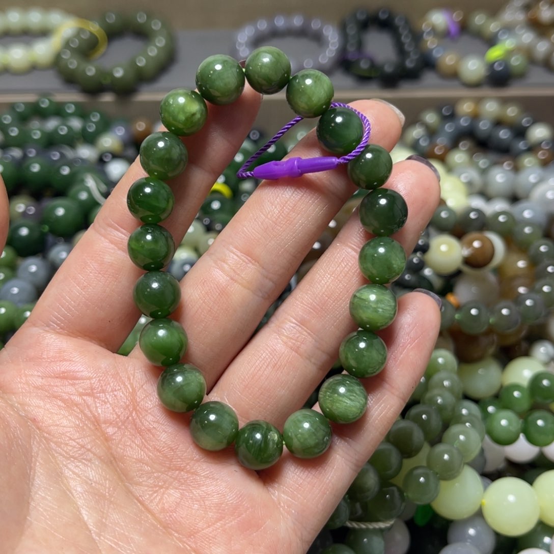 和田玉手链未镶嵌