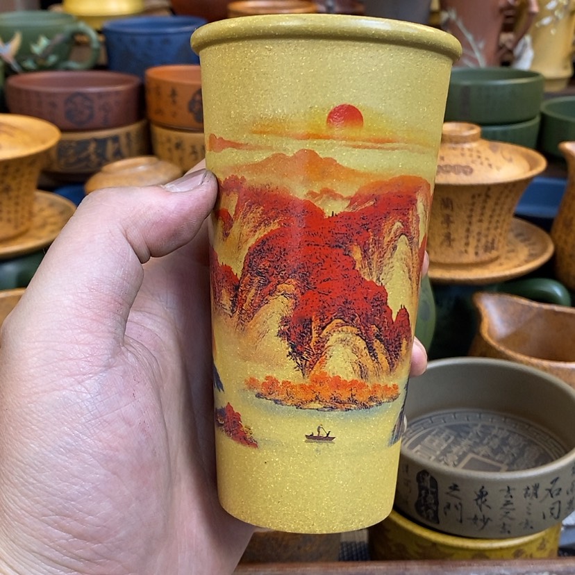 【闪购商品】紫砂杯子宜兴全手工紫砂杯