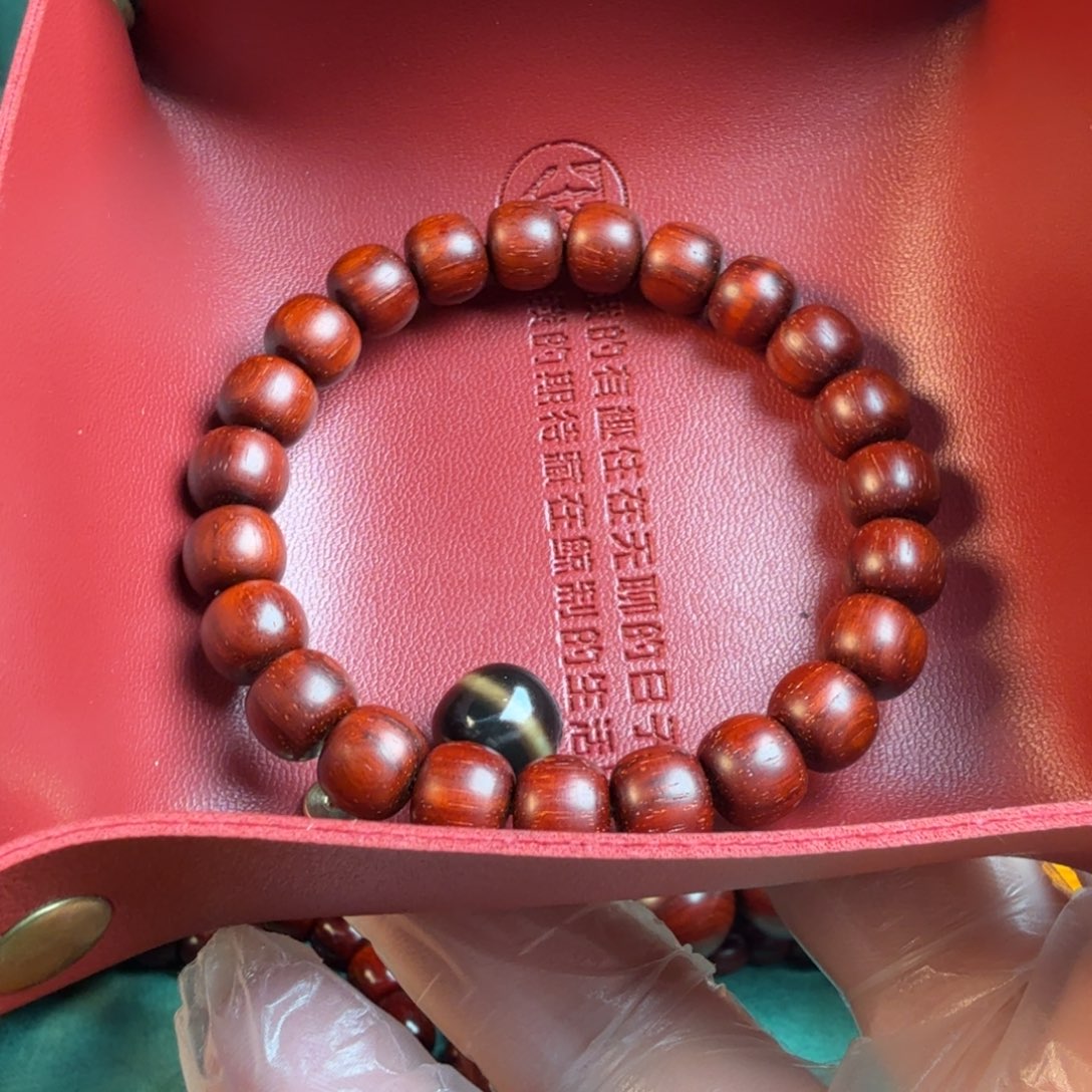 小叶紫檀手串/手链一**.8*9