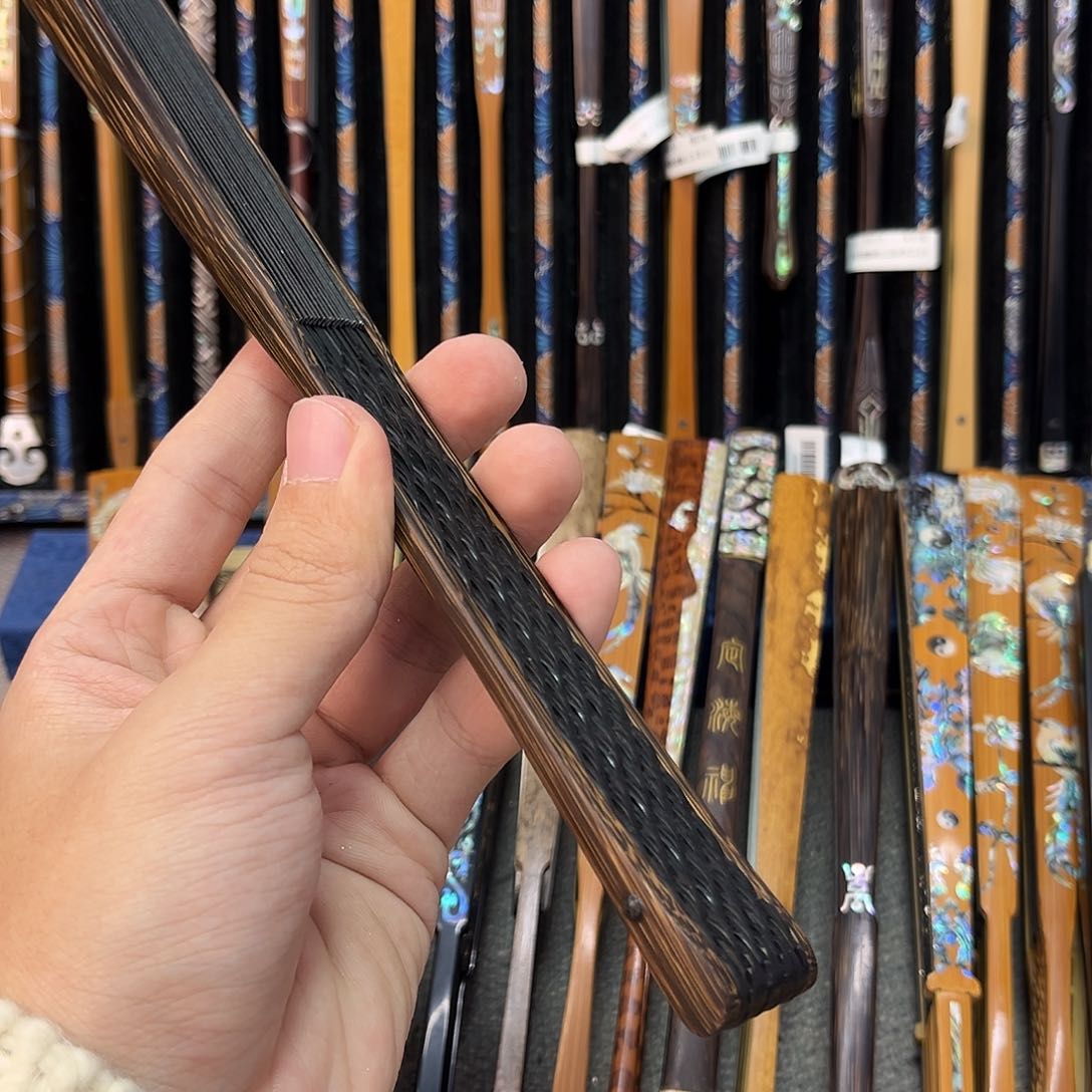 扇子怀****1纯手工制作的