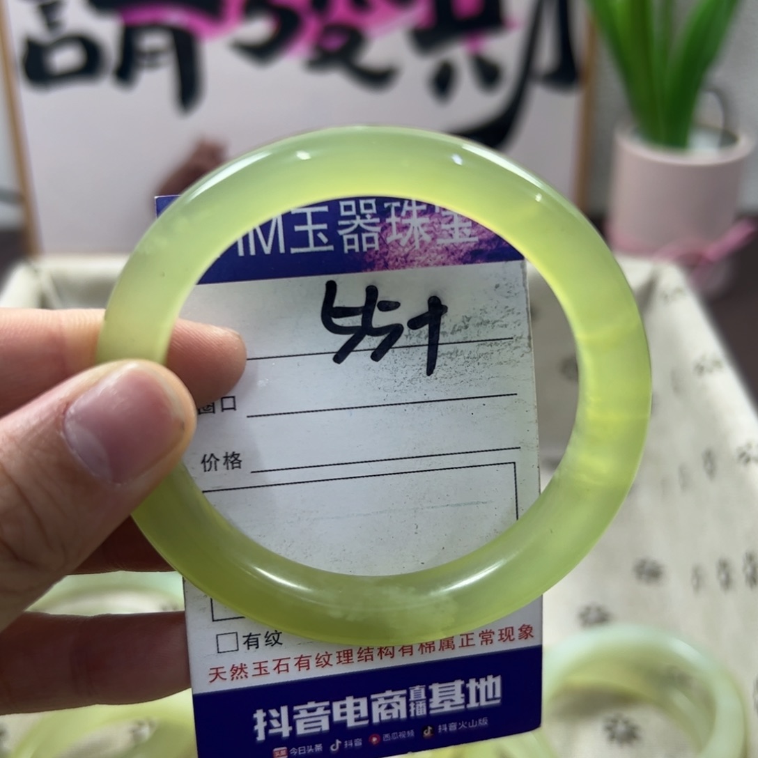 蛇纹石玉手镯未镶嵌663