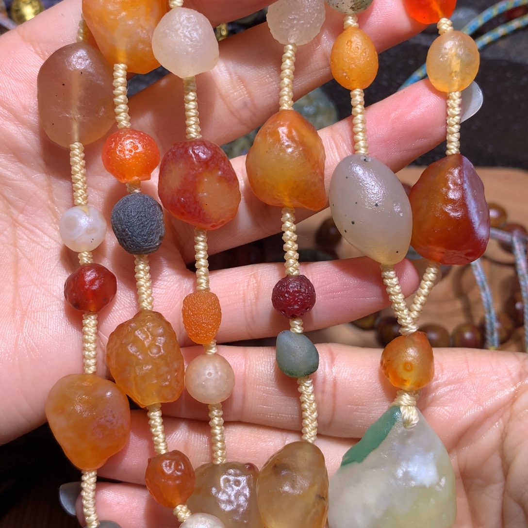 未镶嵌玛瑙/玉髓珠宝半成品