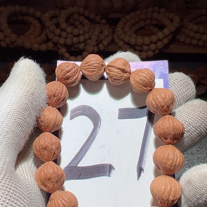 手串桃核默猴头手串