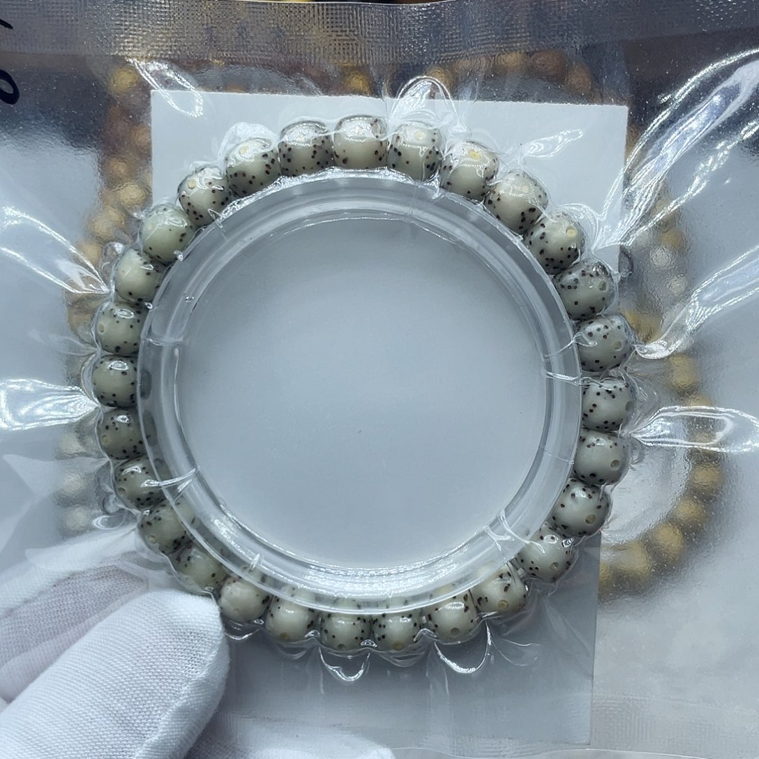 星月菩提手串原生态石玉8✖️7月朗星稀