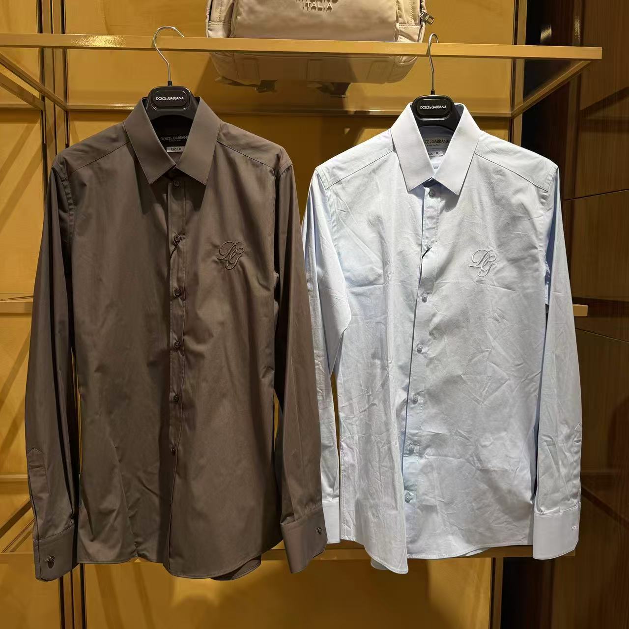 【CC在欧洲】D....G   5号折扣店 gold衬衫