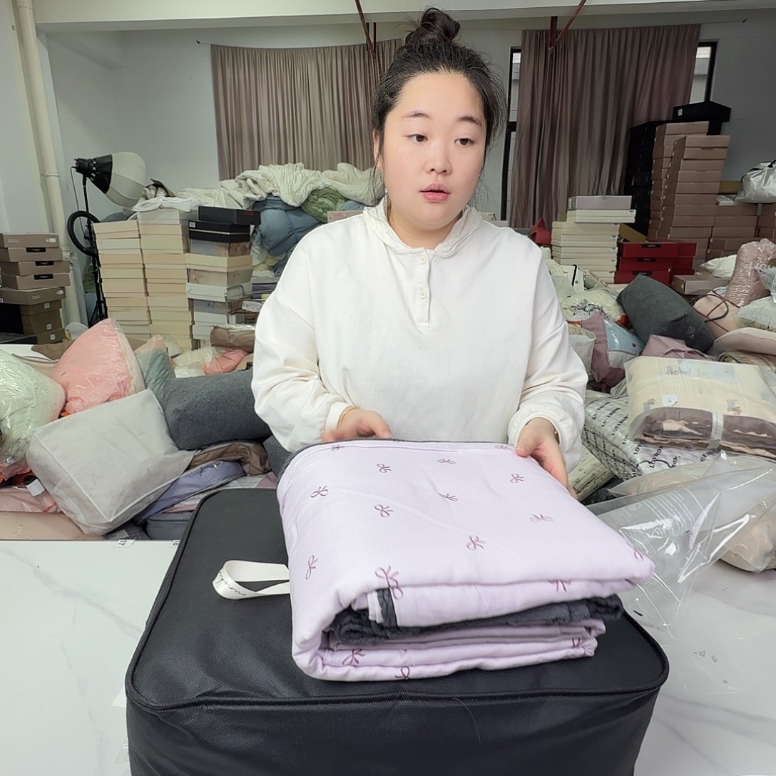 棉全棉双层纱四件套标准535