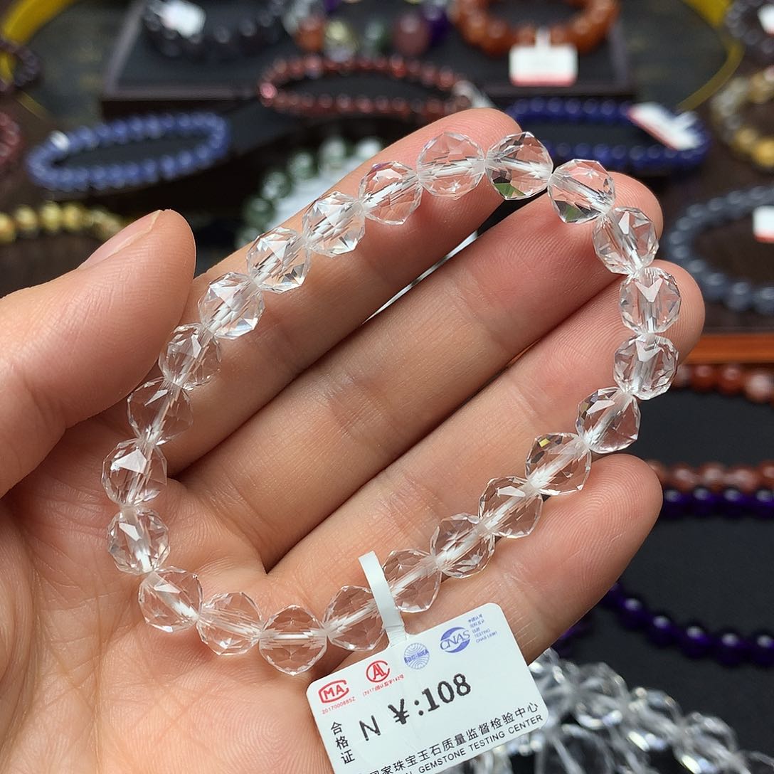 水晶手串未镶嵌手链