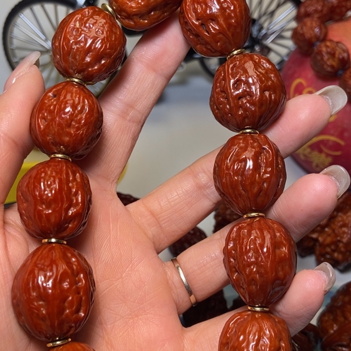 文玩核桃吊坠手串2.1尺