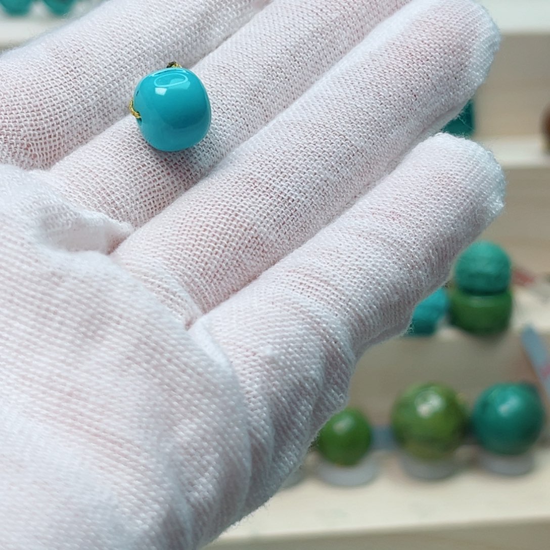 绿松石老型未镶嵌戏**生