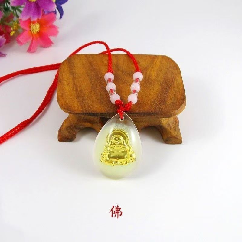 新款红绳同款弥勒佛生肖挂饰