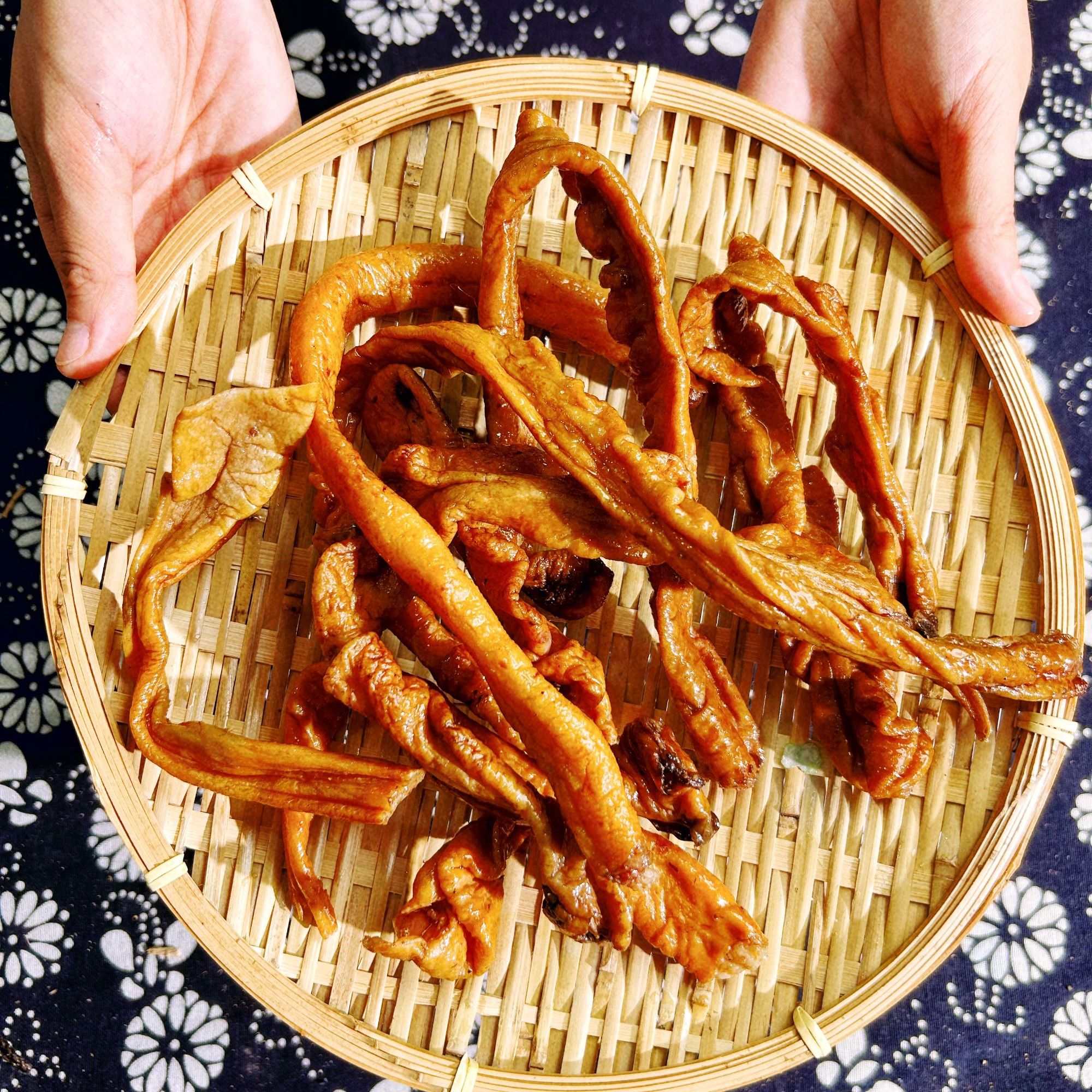 【直播现称】巫山特色高山腊制品腊猪大肠