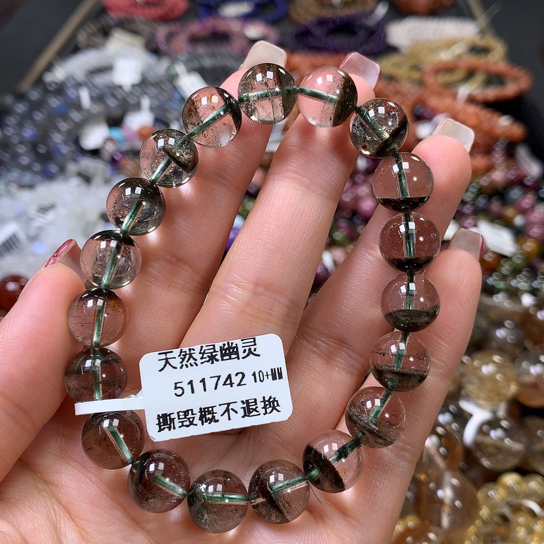 水晶手链未镶嵌，