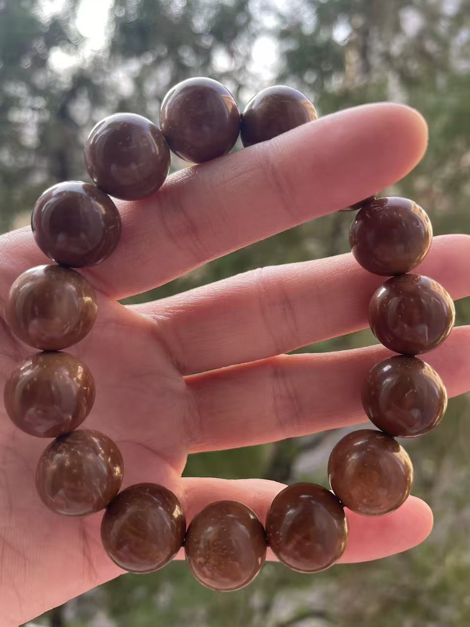 特级库克圆珠1.5单圈手串  A40