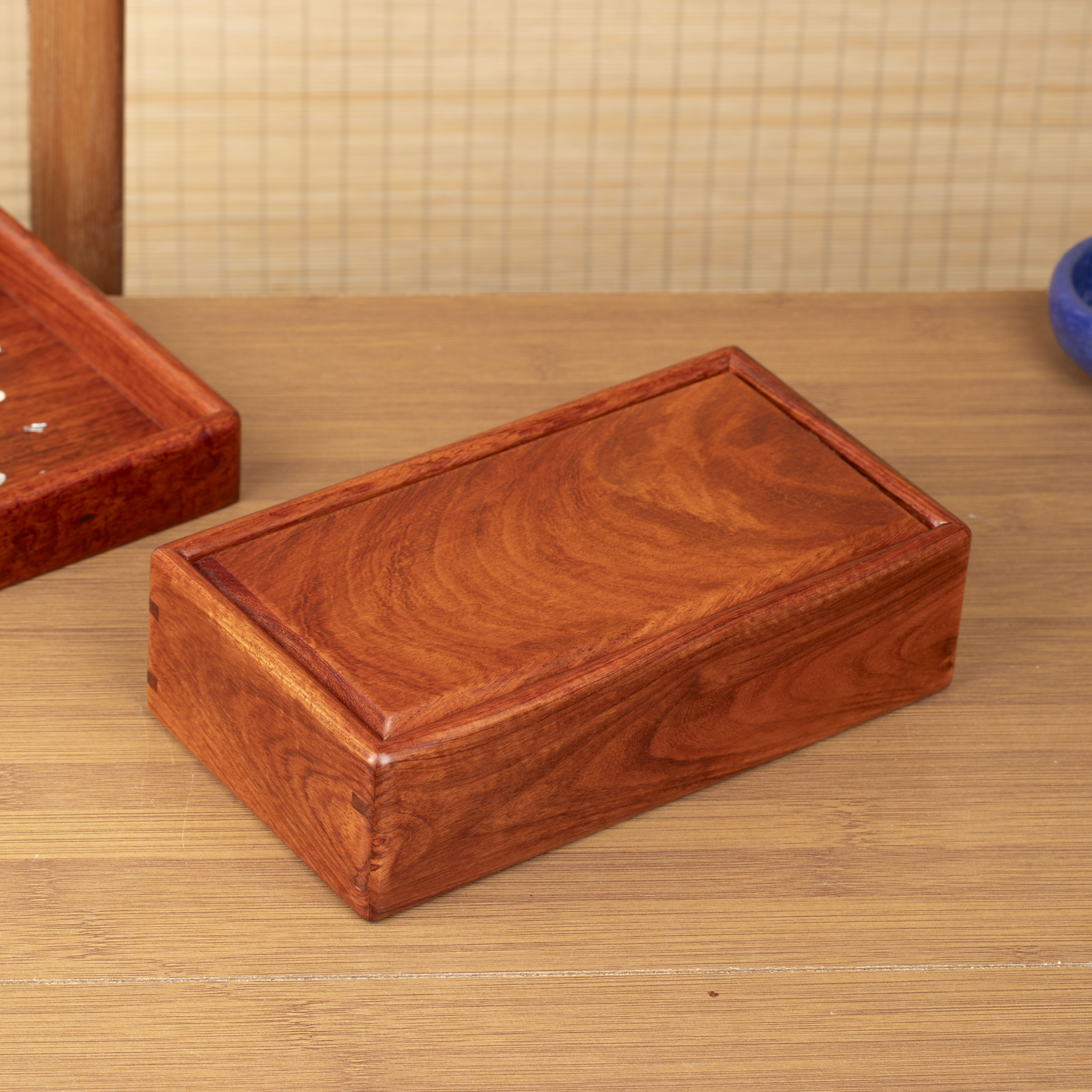 L-实木机关盒子收案盒桌面手串置物盒