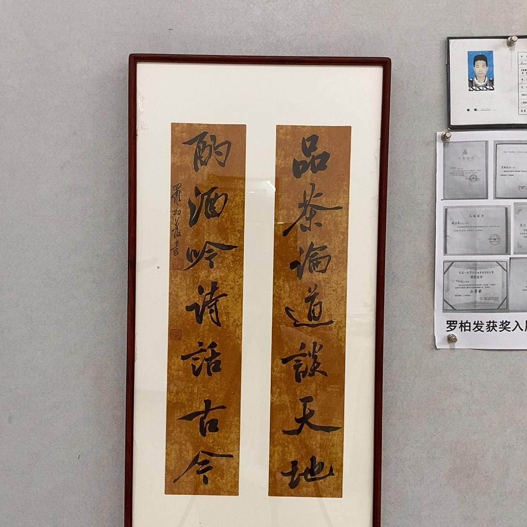 书法罗柏发老师作品