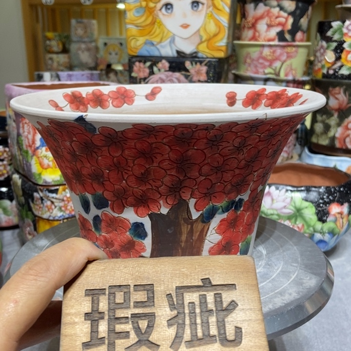 景德镇艺术手绘作品