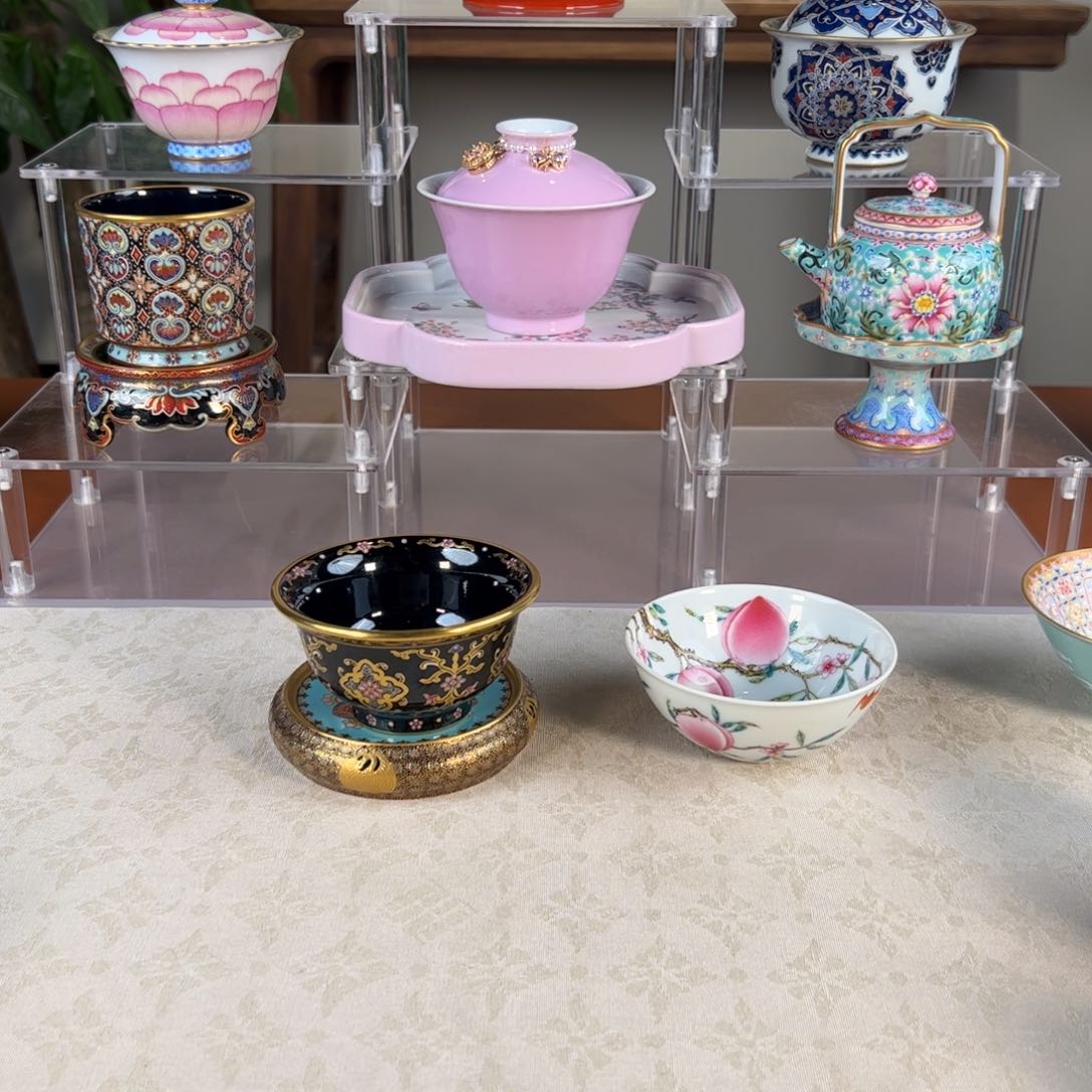 和纯手工手绘 高端茶器