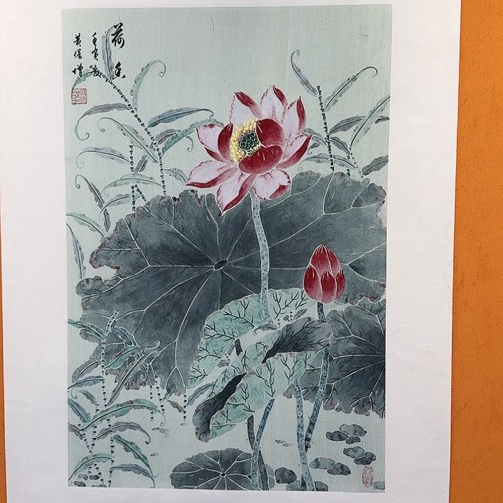 国画书法作品多次参加