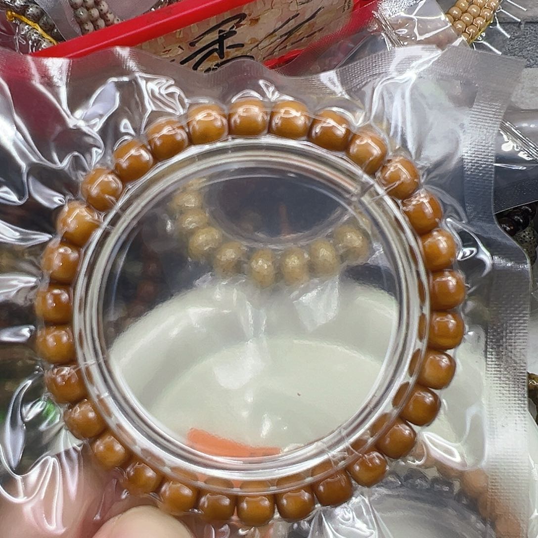 星月菩提手串77龙脊菩提单圈8×7