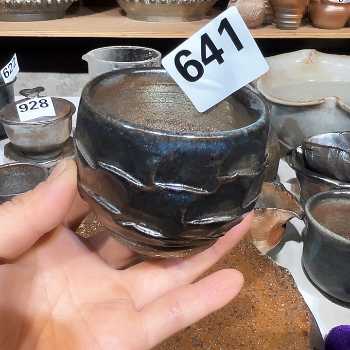 杯高温柴烧陶泥主人杯