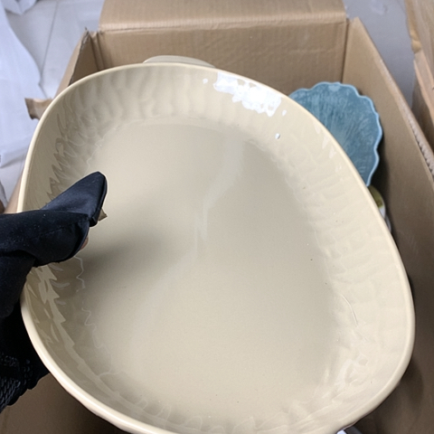 盘陶瓷制品满25拼单发货默认微瑕