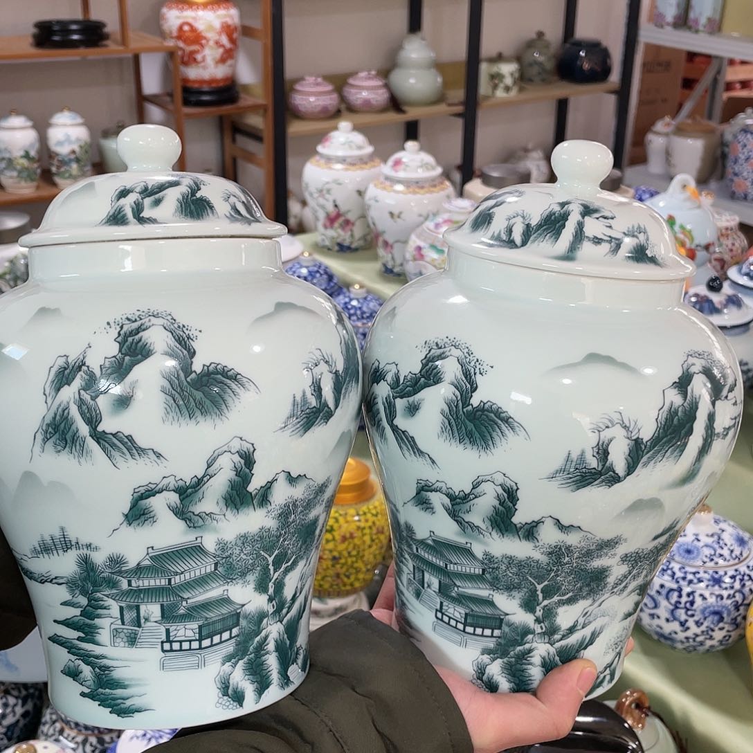 陶瓷罐茶叶罐密封罐