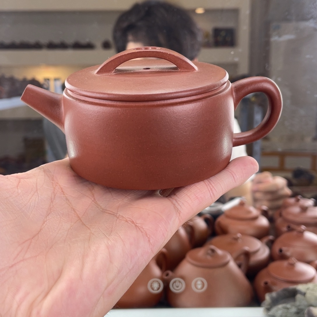 茶壶紫砂180cc红皮龙茶壶