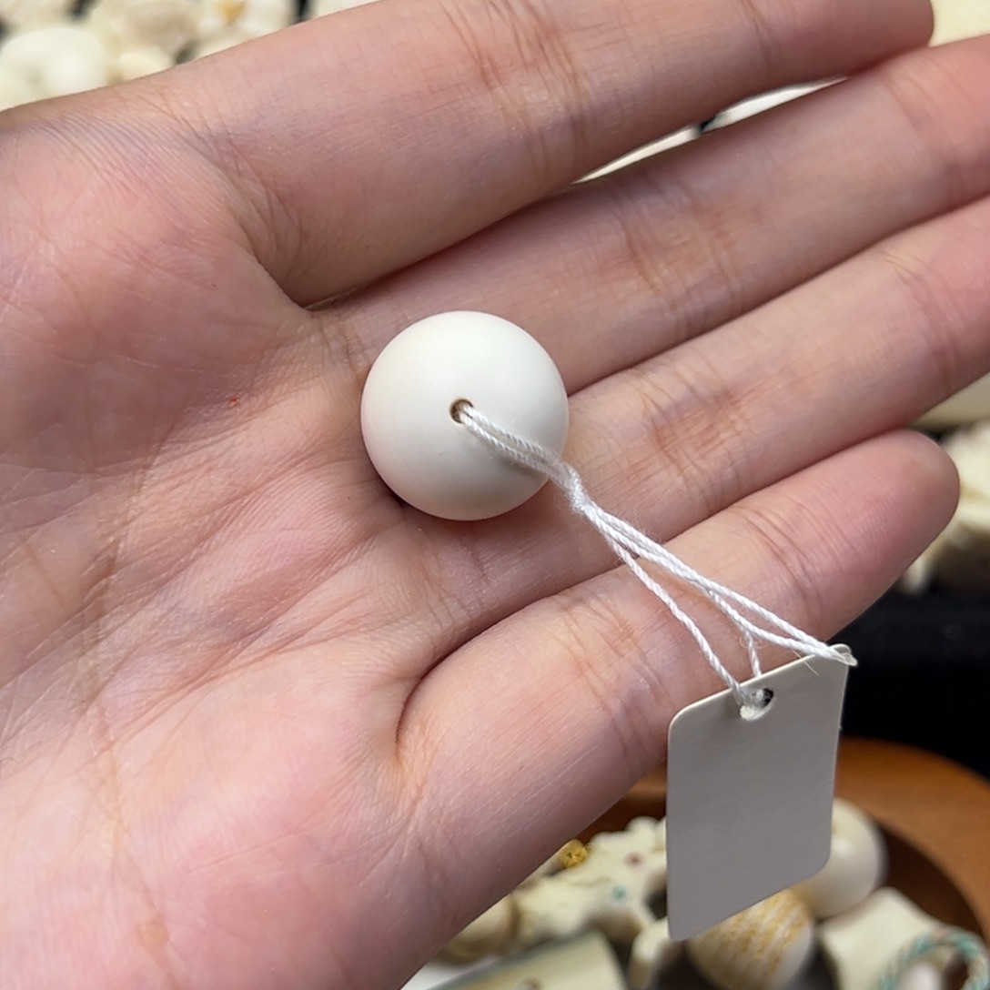 *****吊坠猛犸象牙15mm单珠