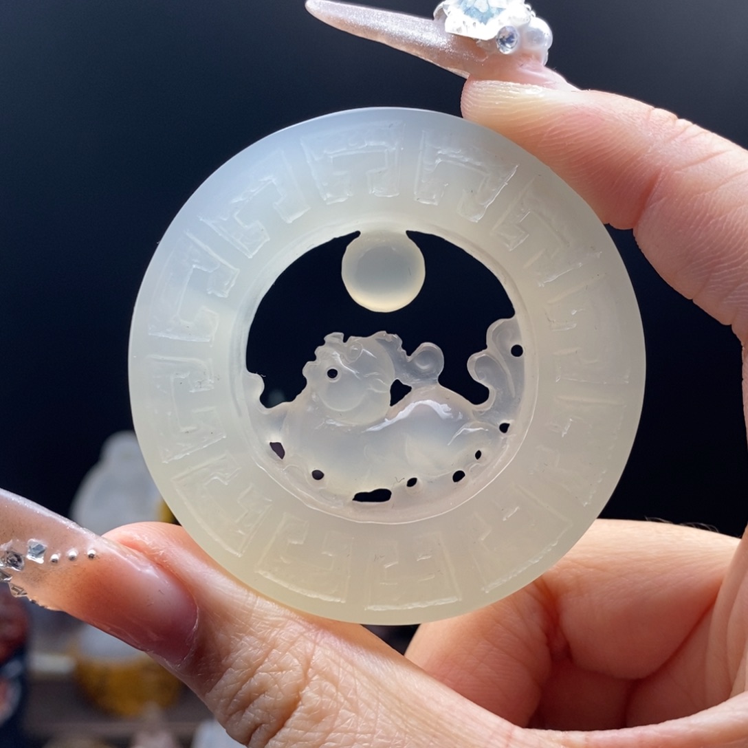 玛瑙/玉髓未镶嵌吊坠(不含链)